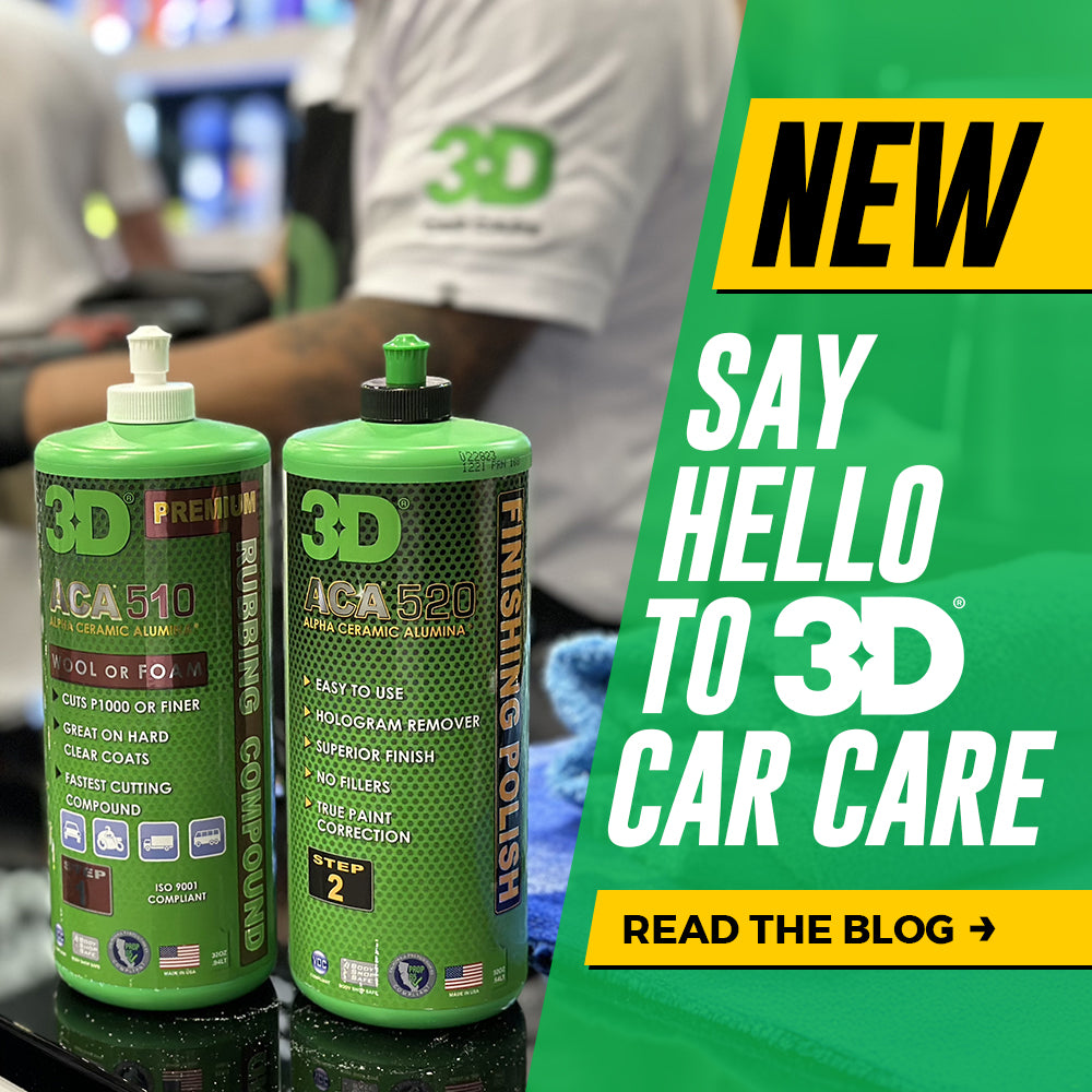 3D Car Care Joins Our Range Of Premium Products!
