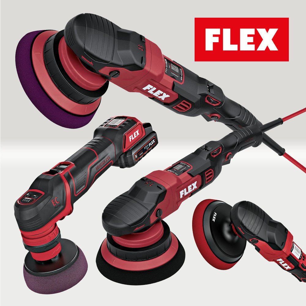 FLEX Machine Polishers: Your Guide To Choosing The Correct Tool