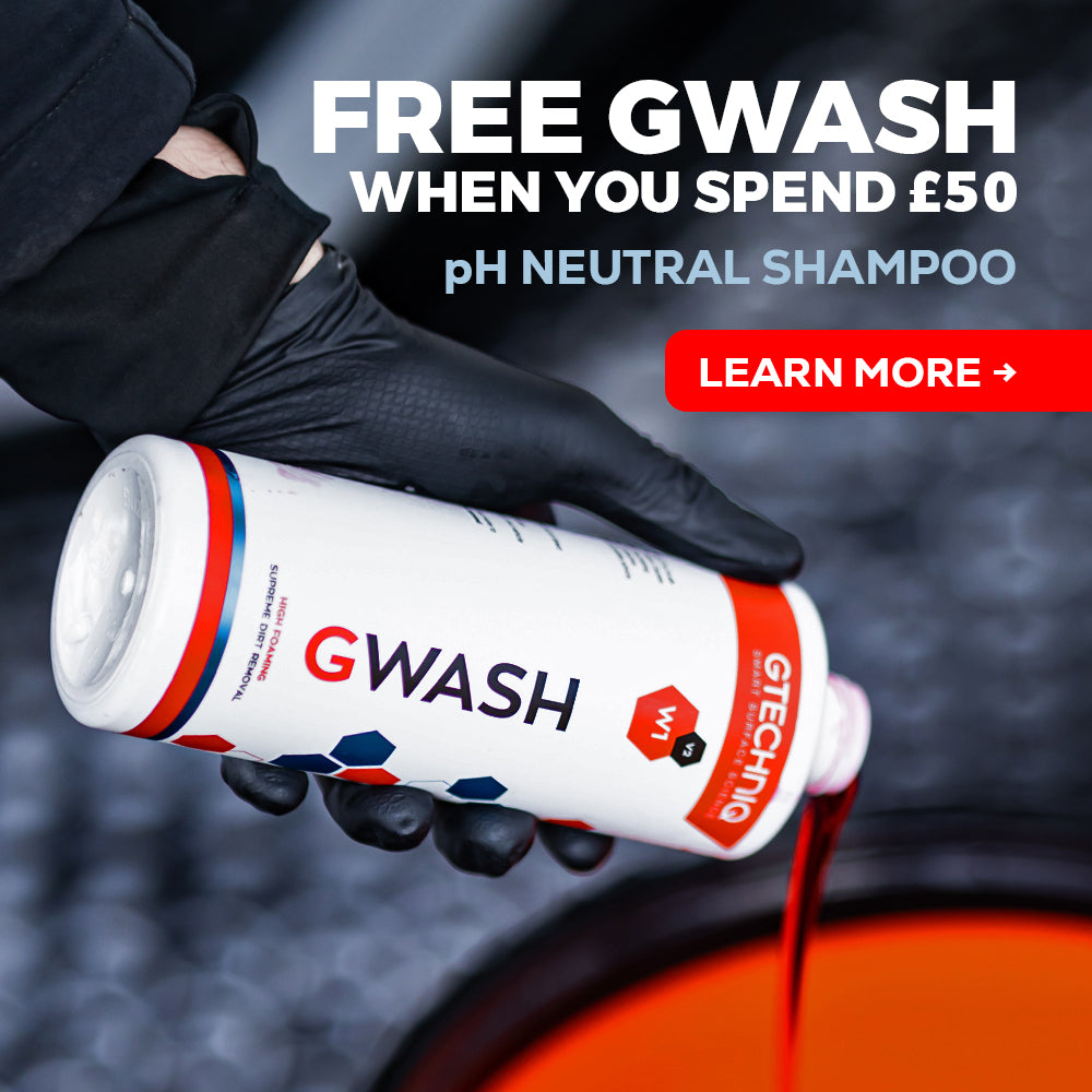 FREE Gtechniq GWASH 500ml When You Spend £50