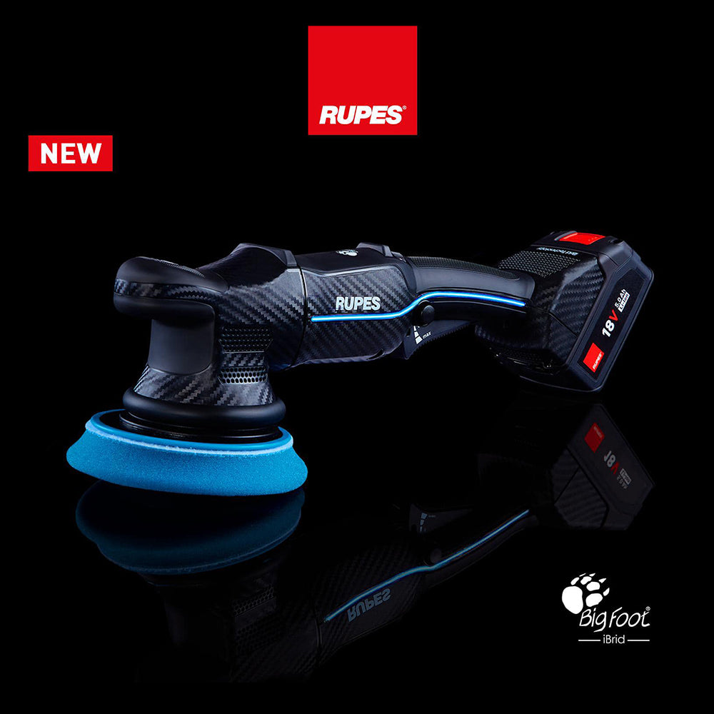 RUPES Announces NEW HLR21 & HLR15 BigFoot iBrid Cordless Polishers