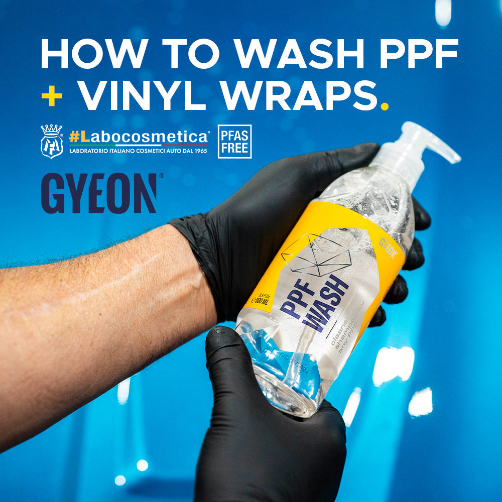 The Best Way To Wash & Care for Paint Protection Film (PPF) & Vinyl Wraps