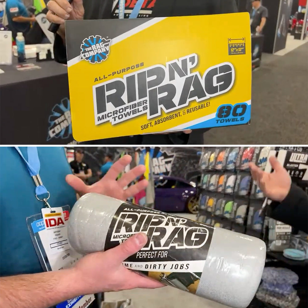The Rag Company Announces NEW RIP N' RAG Rolls & Wax Applicator
