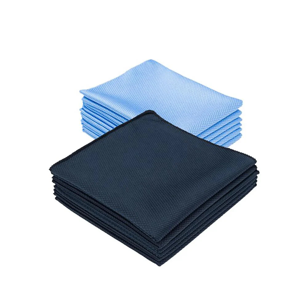 The Rag Company The Diamond Weave Glass & Window Towel 16 x 16 (6 Pack)