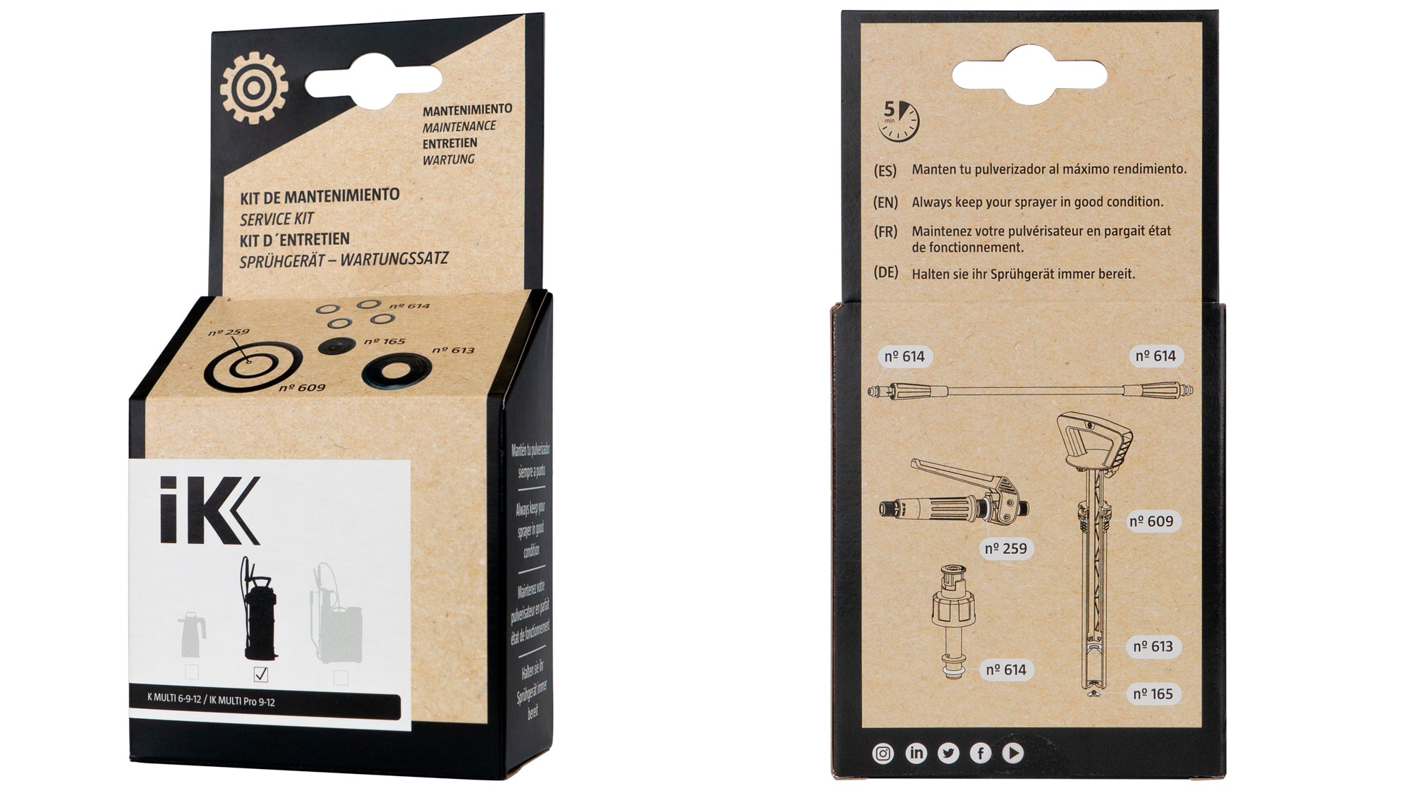 IK Sprayer Maintenance Washer Kit for IK Multi and Multi PRO 6-9-12