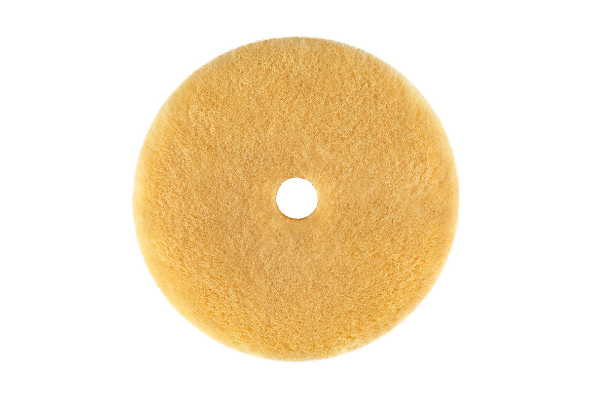 Rupes D-A Medium Wool Polishing Pad - Yellow - (5")