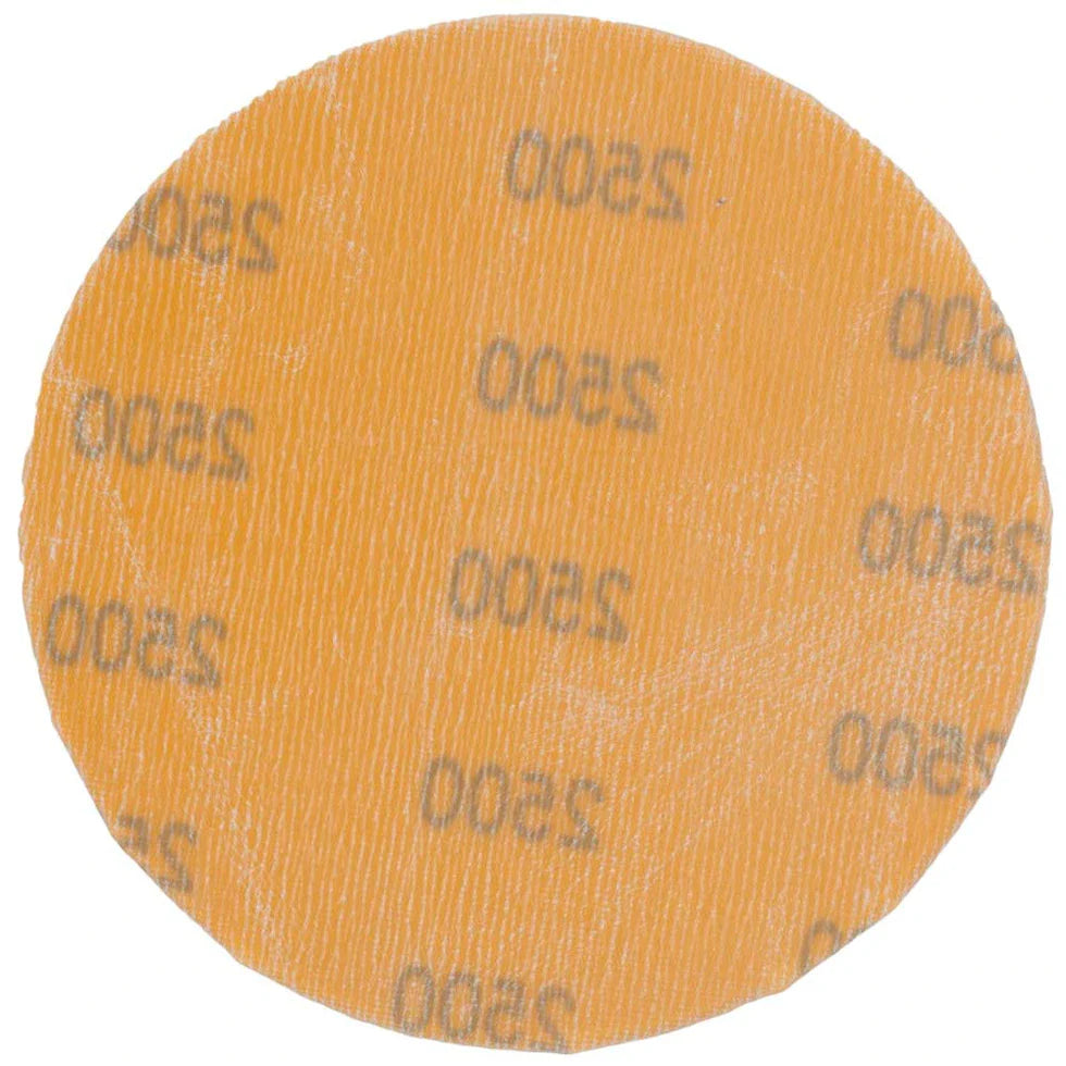 3D ACA Flex P2500 Orange Sandpaper Disc - Box of 10