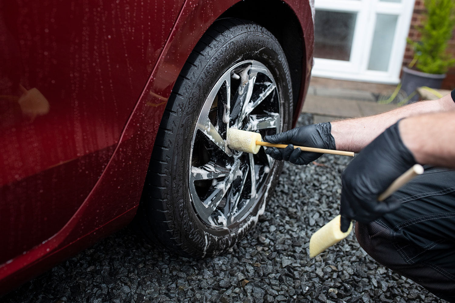 Sponge Guru - Alloy Spoke Cleaner Round 18"