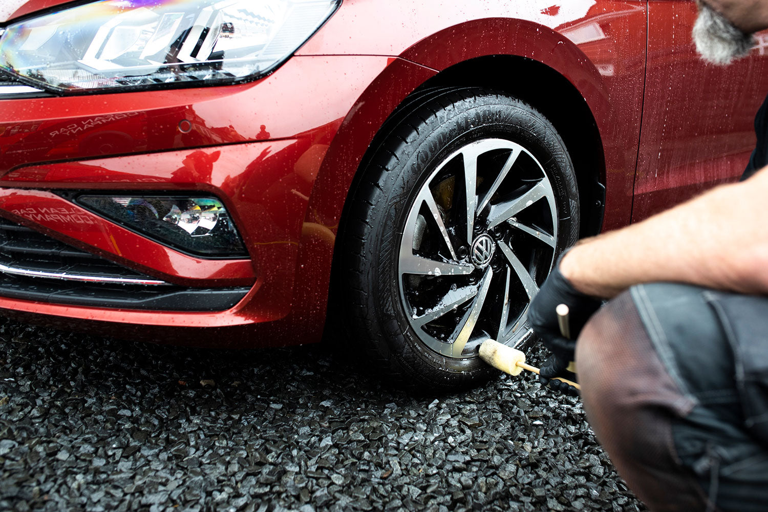 Sponge Guru - Alloy Spoke Cleaner Round 18"