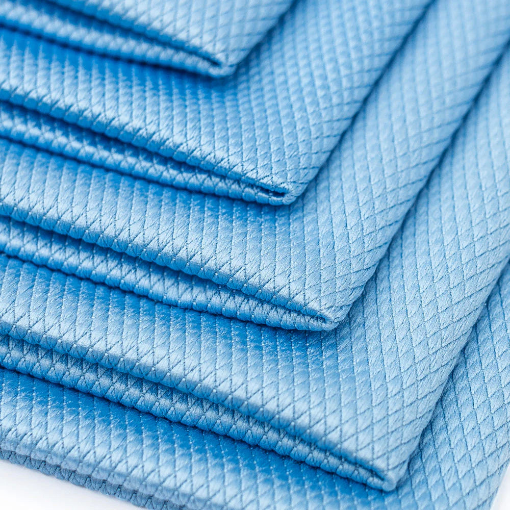 The Rag Company The Diamond Weave Glass & Window Towel 16 x 16 (6 Pack)
