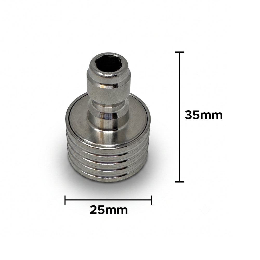 Clean and Shiny Low Pressure Rinse 1/4" Quick Release Sprinkler Nozzle