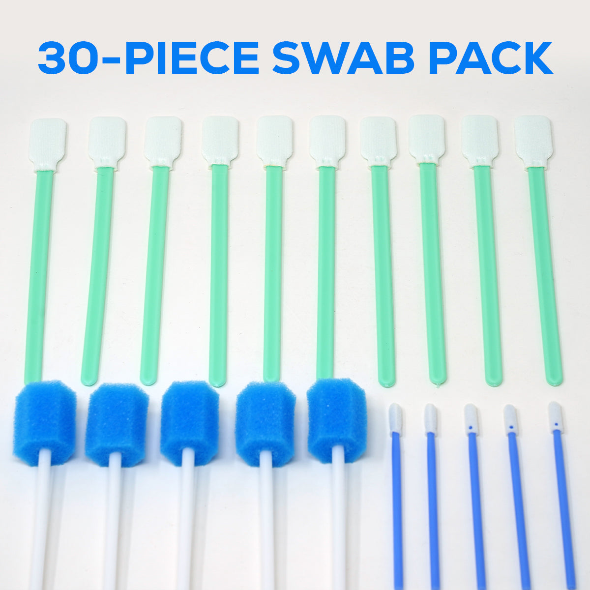 Clean and Shiny Boxed Detailing Swabs - 30 Pack