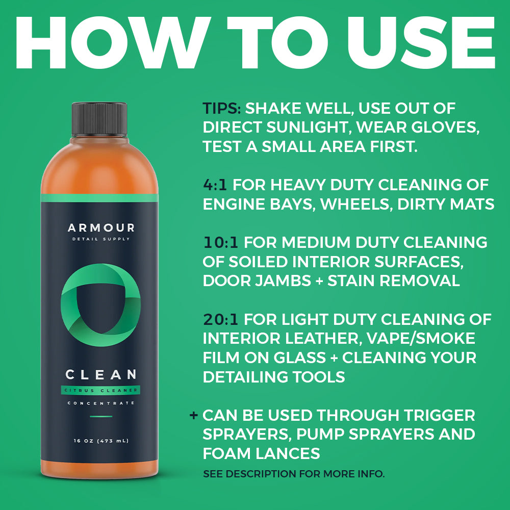 Armour Detail Supply CLEAN - All Purpose Cleaner