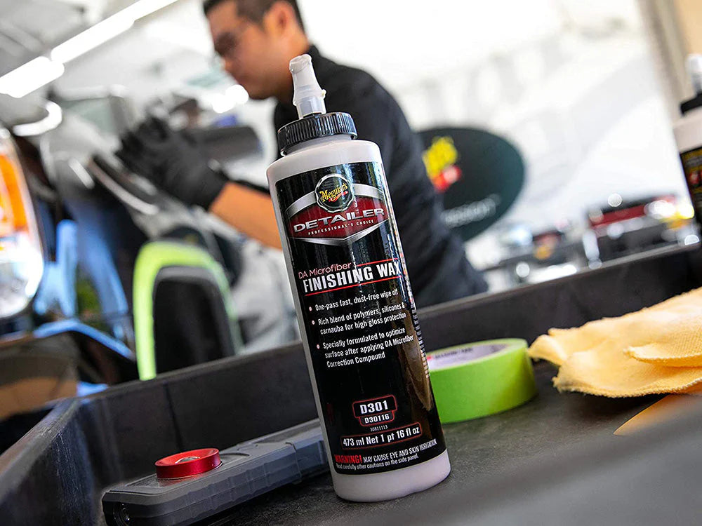 Meguiars DA Microfiber Finishing Wax (D301)