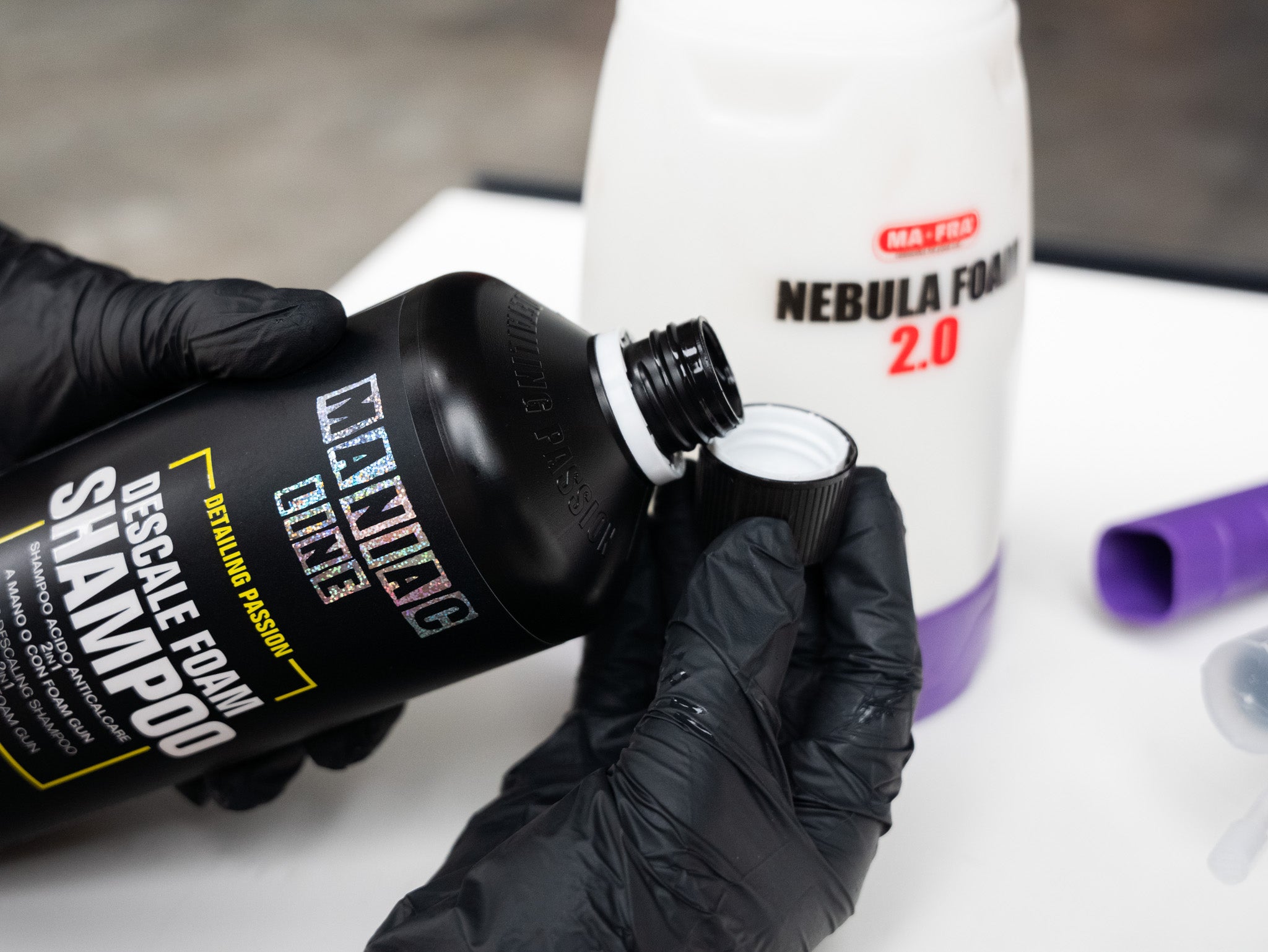 Maniac Line Descale Foam Shampoo