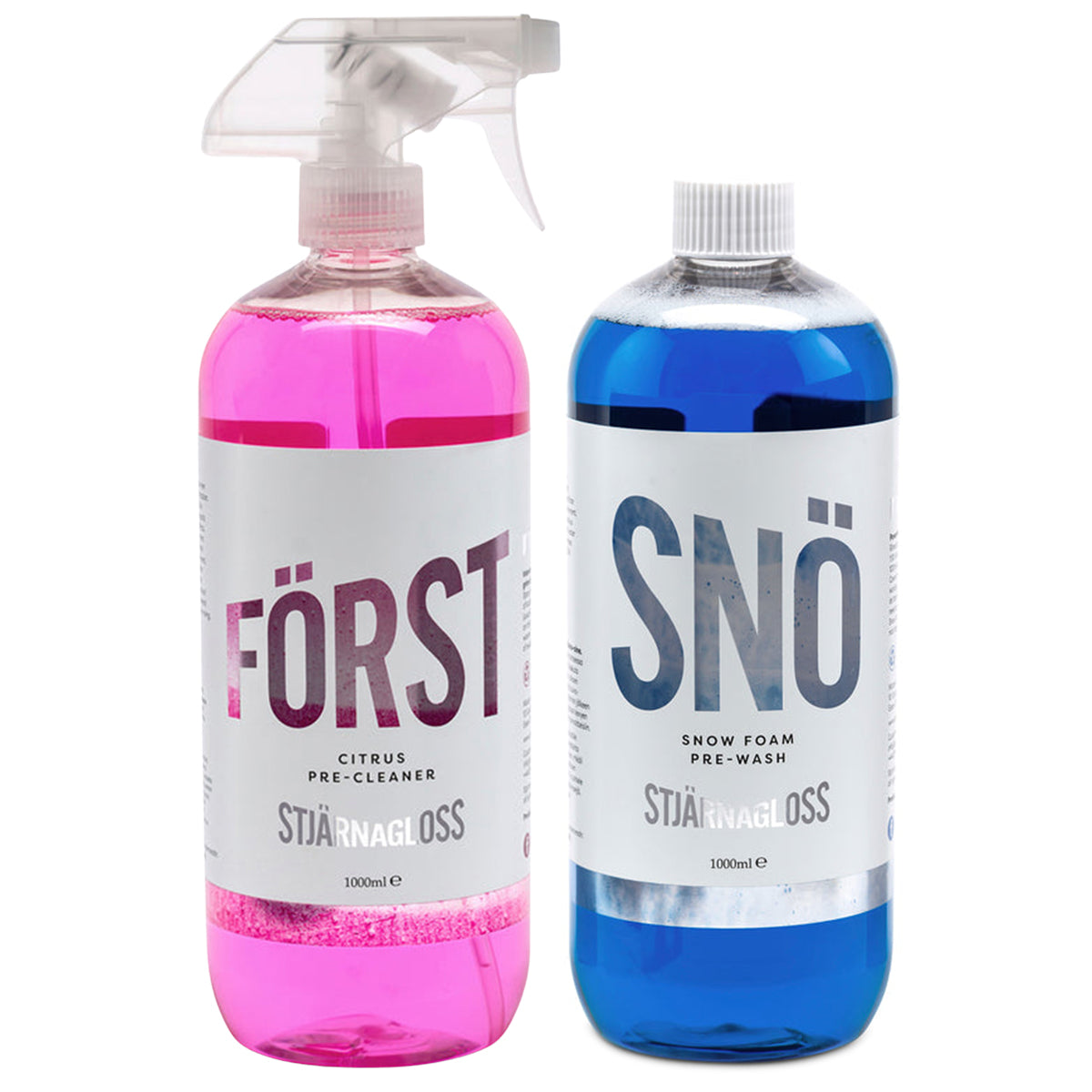 Stjarnagloss Pre Wash Combo - FÖRST & SNÖ 1L