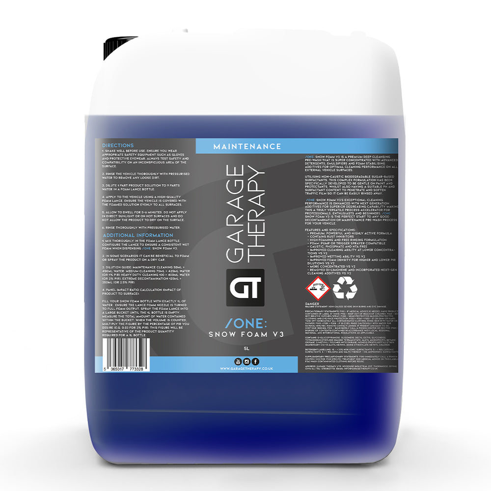Garage Therapy /ONE: Snow Foam V3