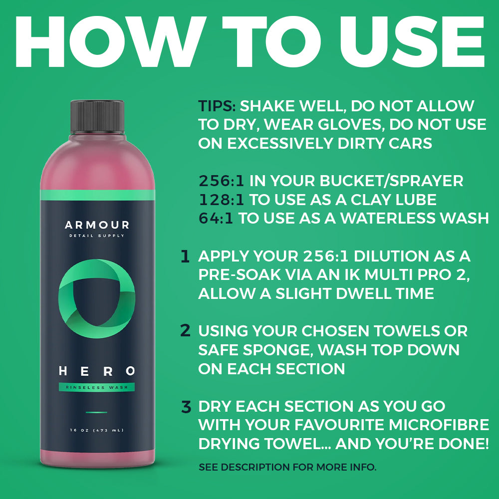 Armour Detail Supply HERO - Rinseless Wash