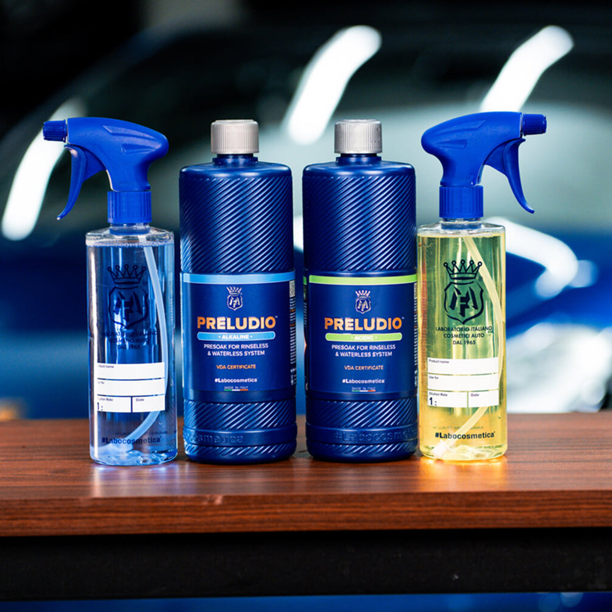 Labocosmetica PRELUDIO (Presoak for Rinseless Wash Systems)