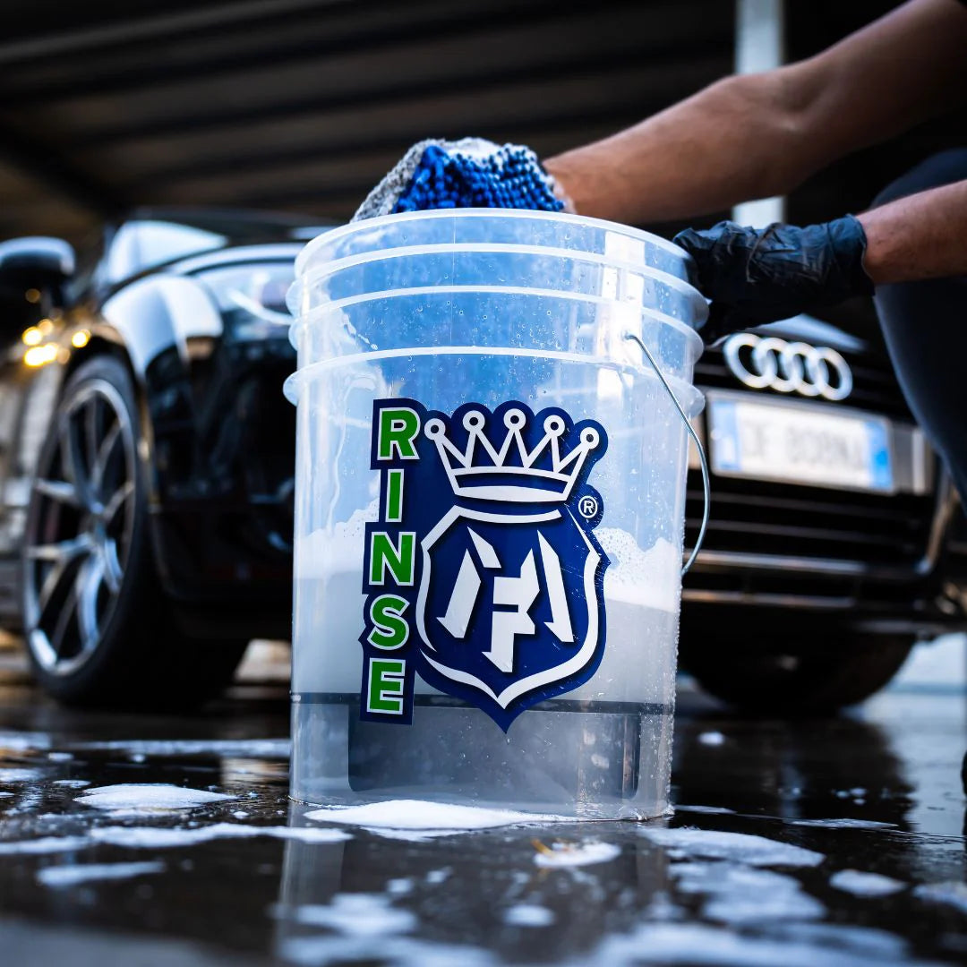 Labocosmetica Wash, Rinse and Wheels Detailing Bucket Stickers