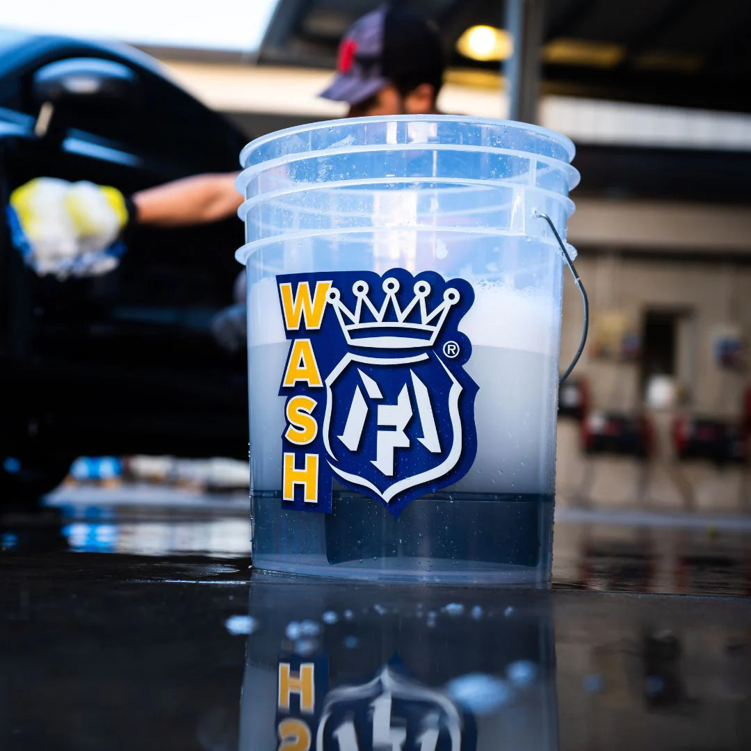 Labocosmetica Wash, Rinse and Wheels Detailing Bucket Stickers