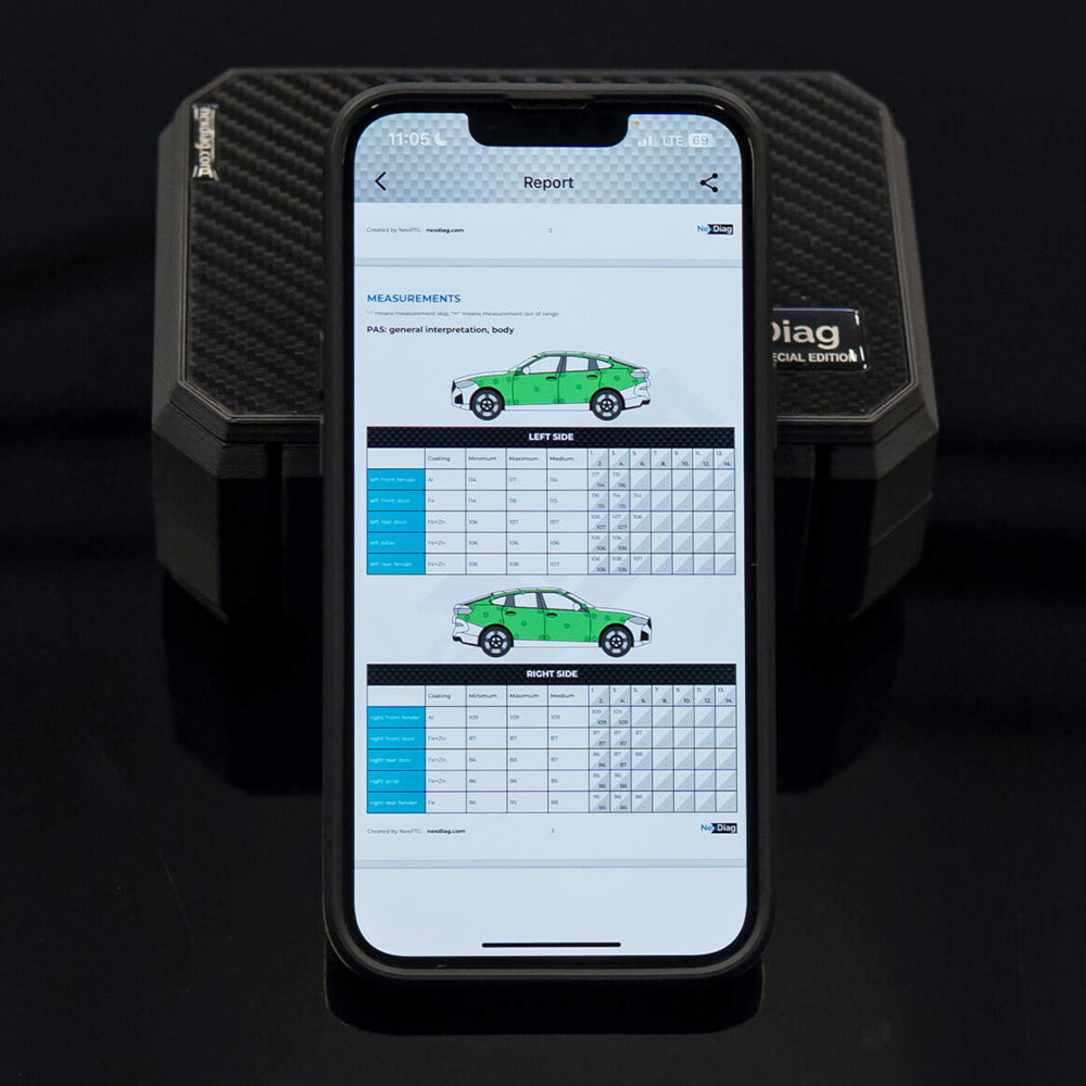 NEXPTG PRO Carbon Professional Lacquer Thickness Gauge