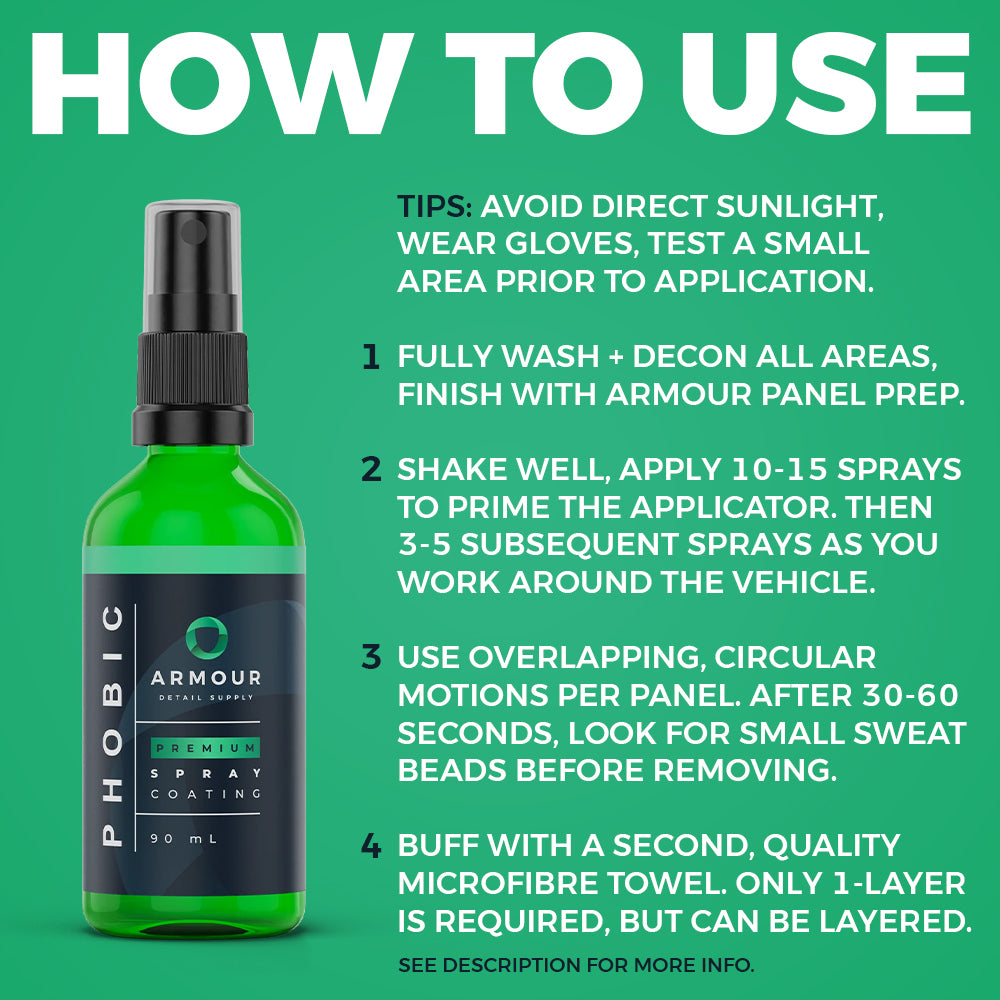 Armour Detail Supply PHOBIC - Spray Coating