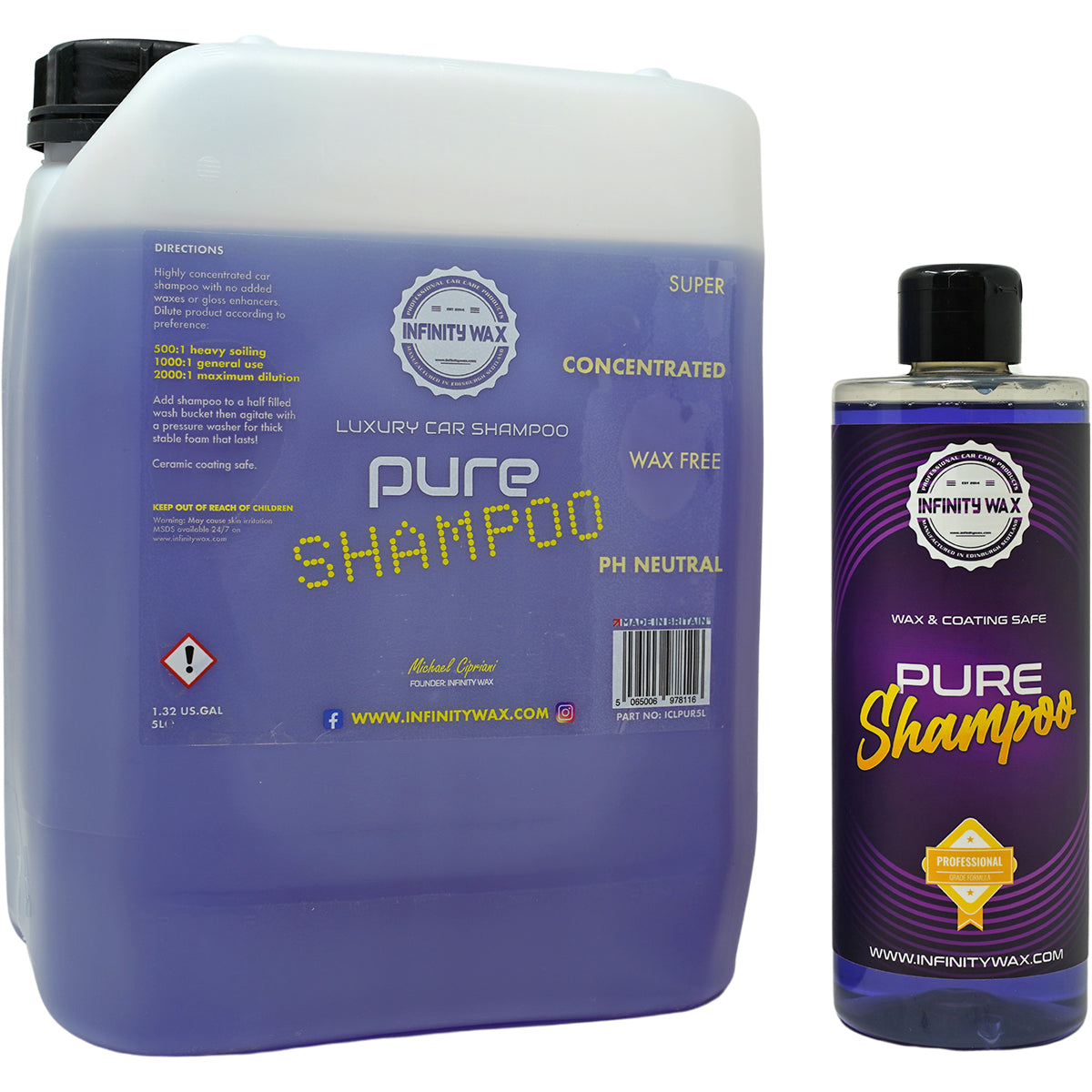 Infinity Wax Pure Shampoo