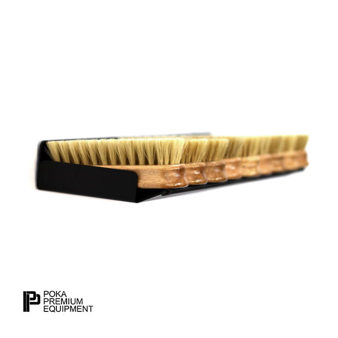 Poka Premium Leather and Upholstery Brush Shelf