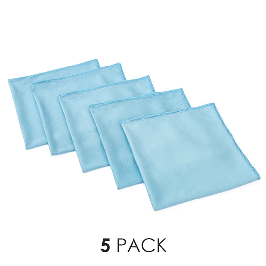The Rag Company Premium Korean Blue Glass and Window Towels