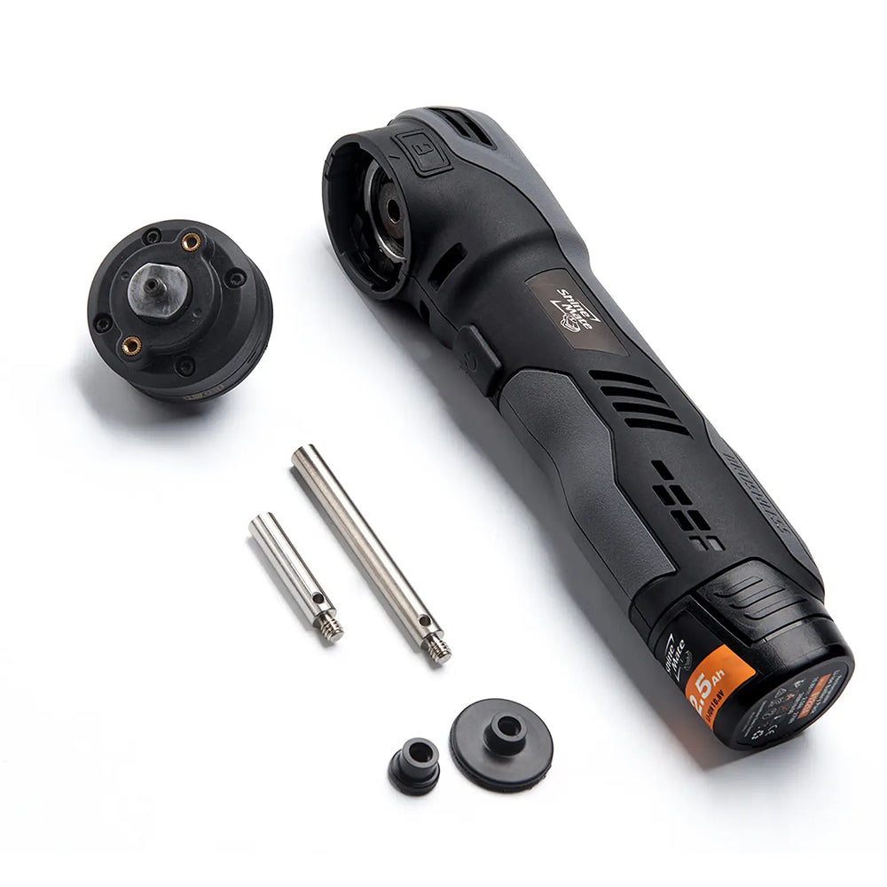 ShineMate EB210 Cordless Dual Action & Rotary Polisher Kit – Multi-Function Mini DA