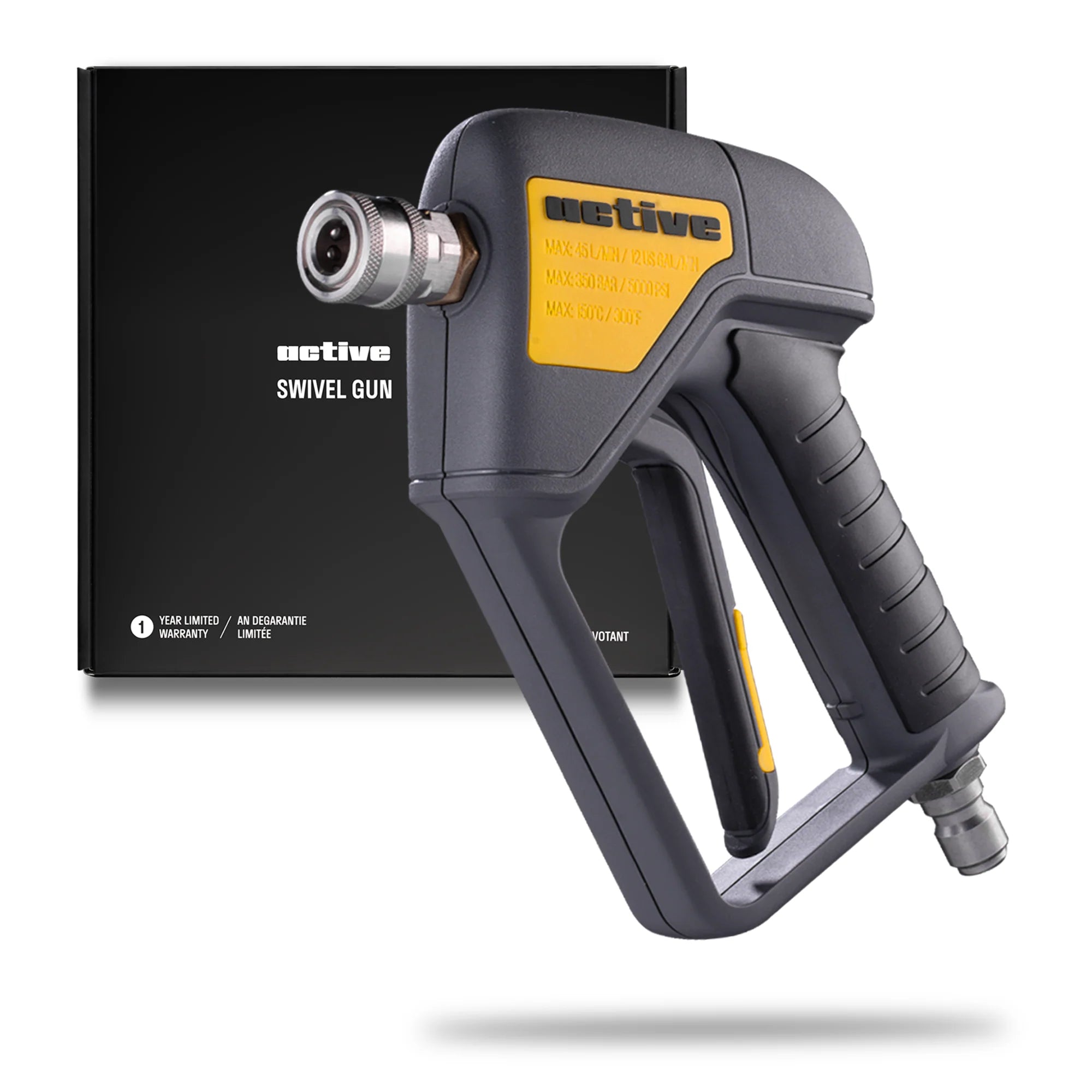 Active Premium Swivel Pressure Washer Gun