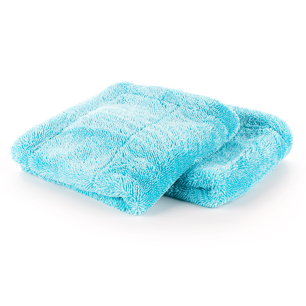 The Rag Company Liquid8R Twisted Loop Microfiber Drying Towel 16" x 16" (2 Pack)