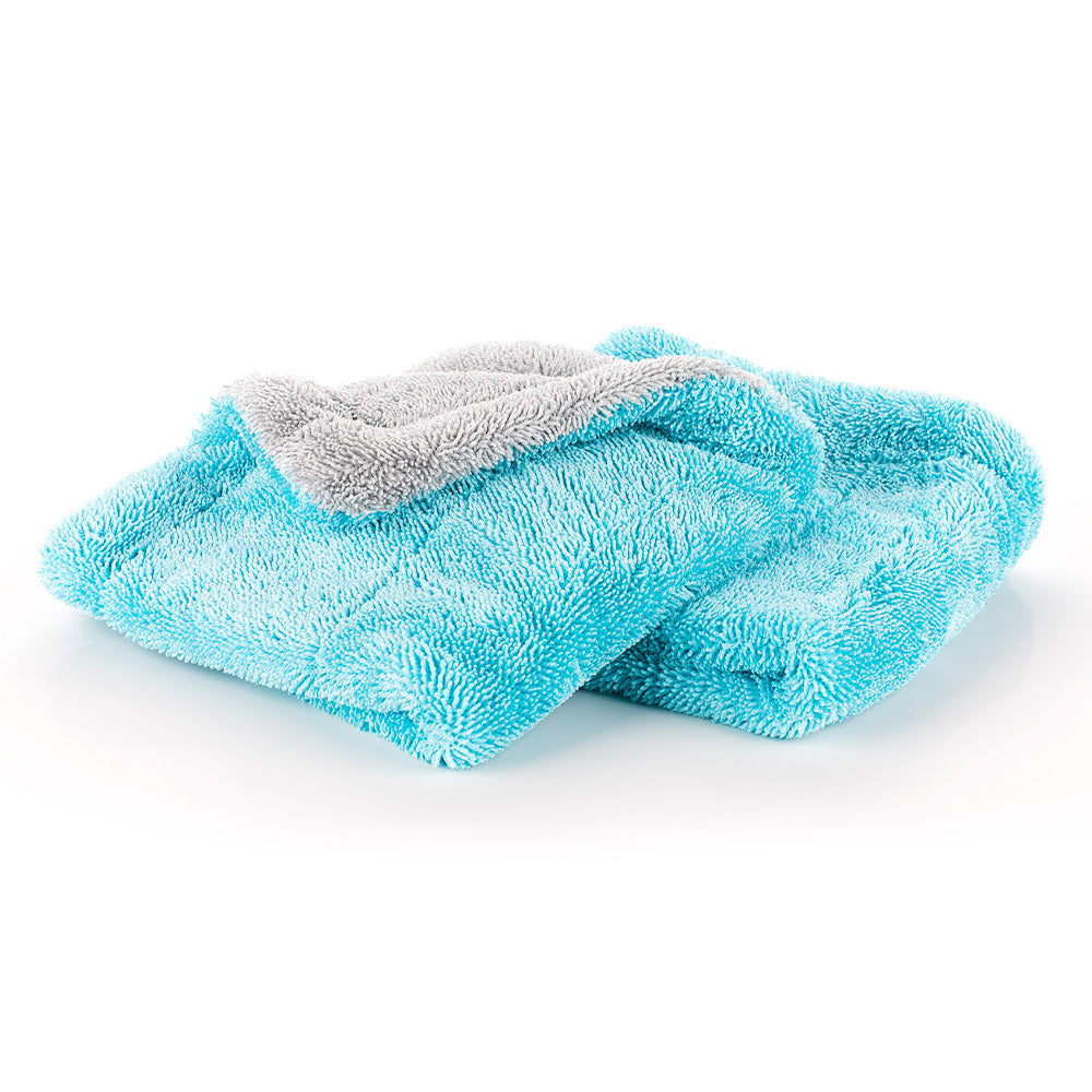 The Rag Company Liquid8R Twisted Loop Microfiber Drying Towel 16" x 16" (2 Pack)