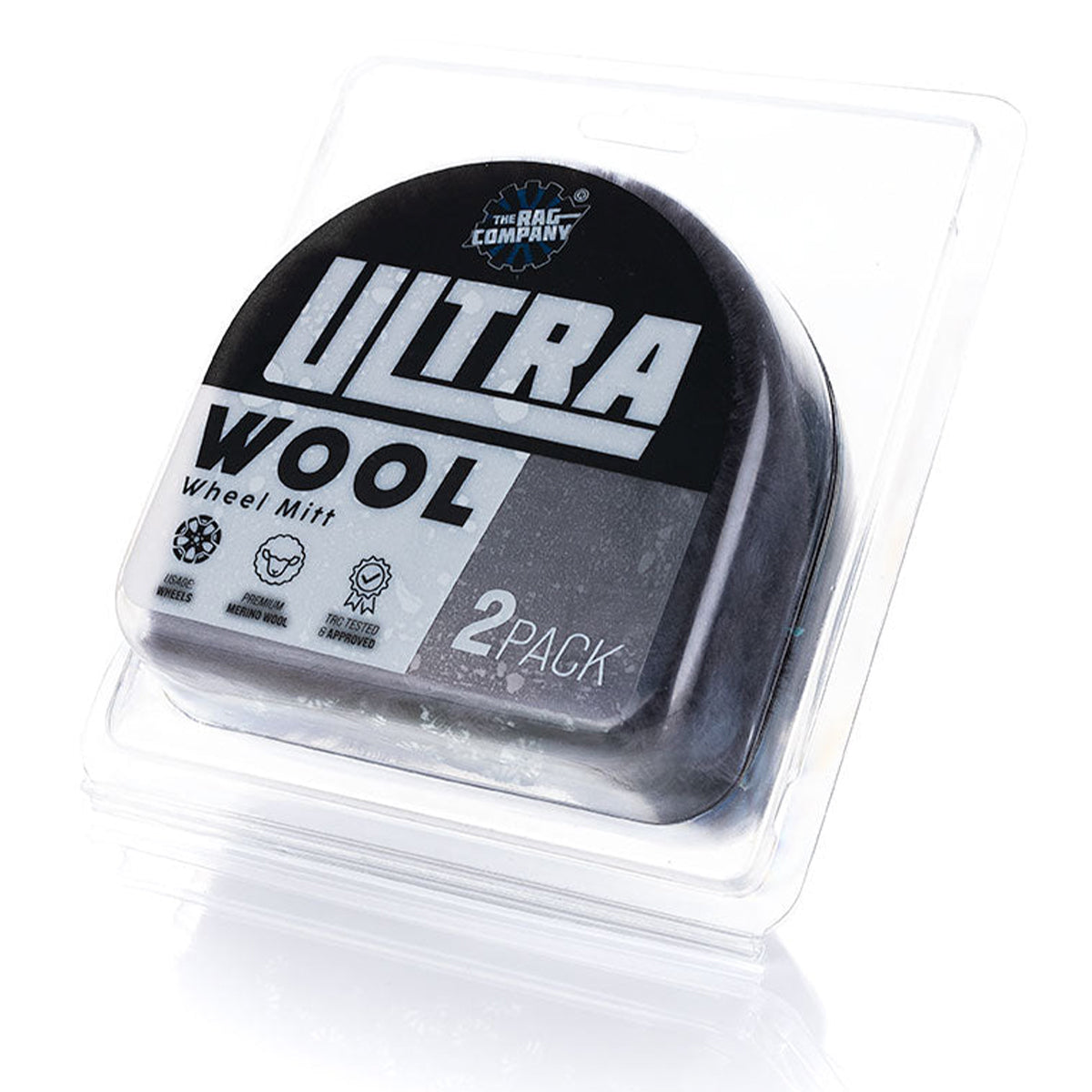 The Rag Company Ultra Wool Wheel Mitt (2 Pack)