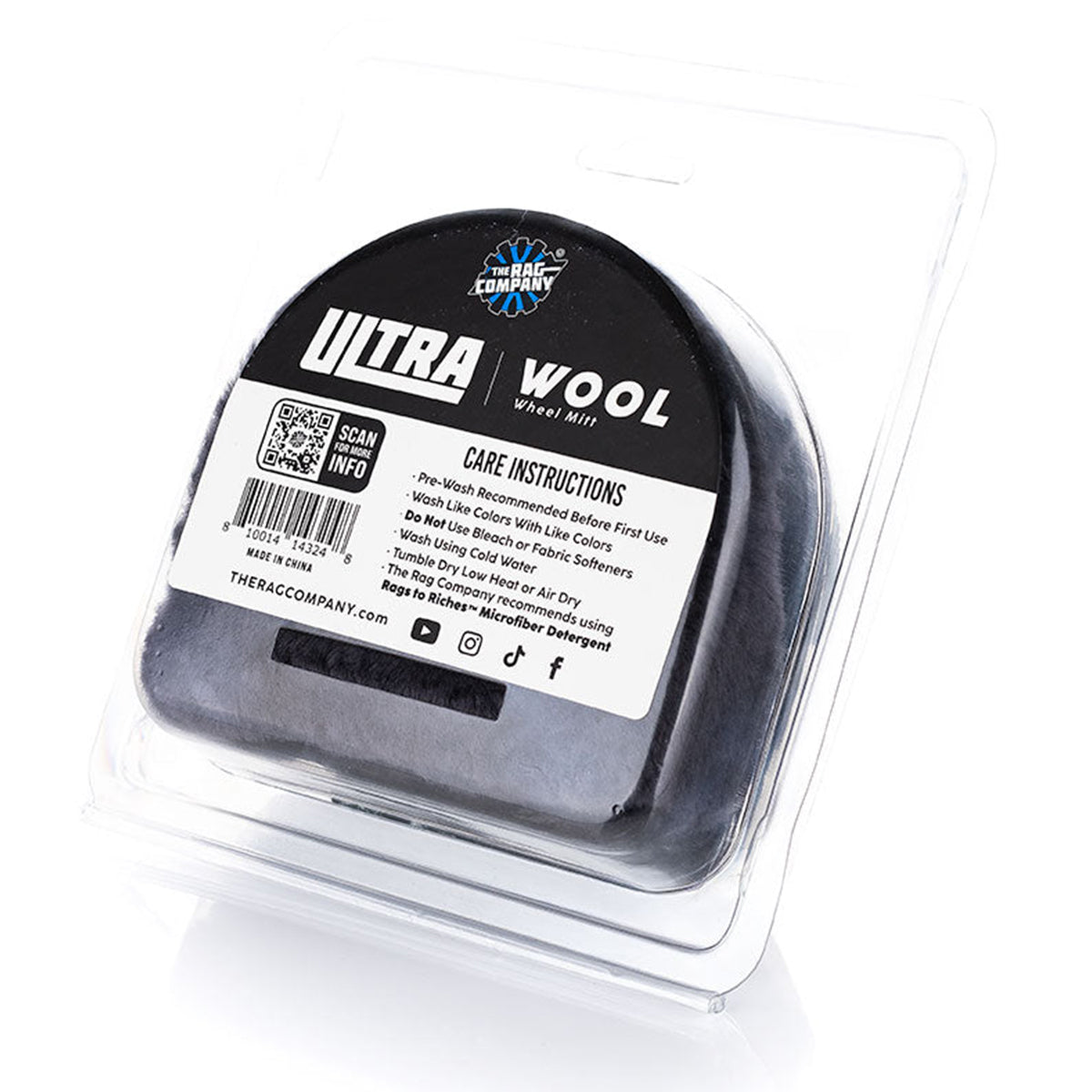 The Rag Company Ultra Wool Wheel Mitt (2 Pack)