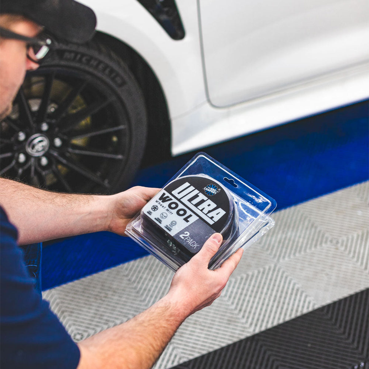 The Rag Company Ultra Wool Wheel Mitt (2 Pack)