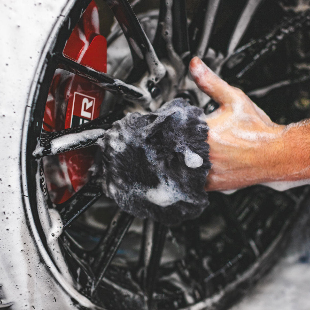 The Rag Company Ultra Wool Wheel Mitt (2 Pack)