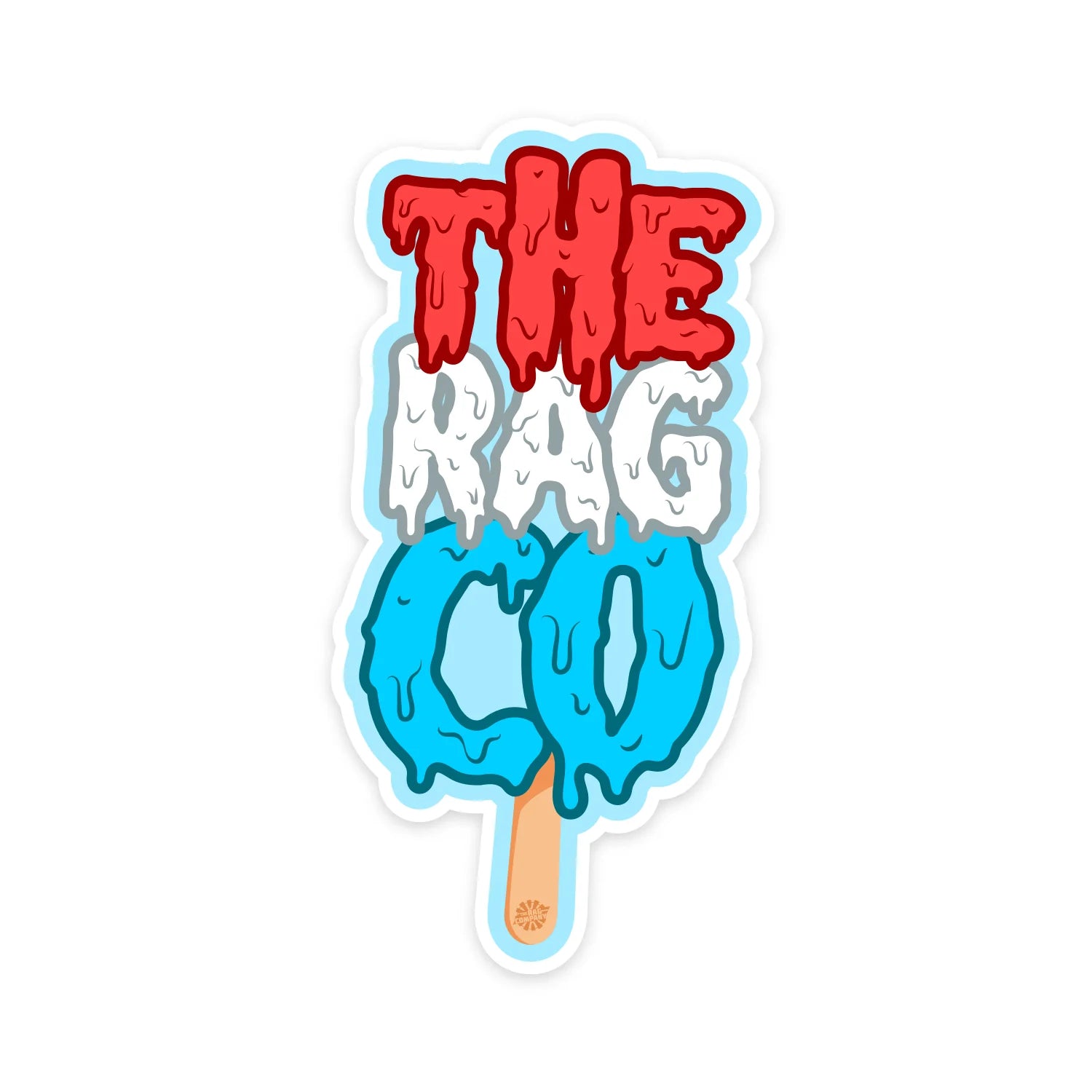 The Rag Company Summer Lolly Sticker