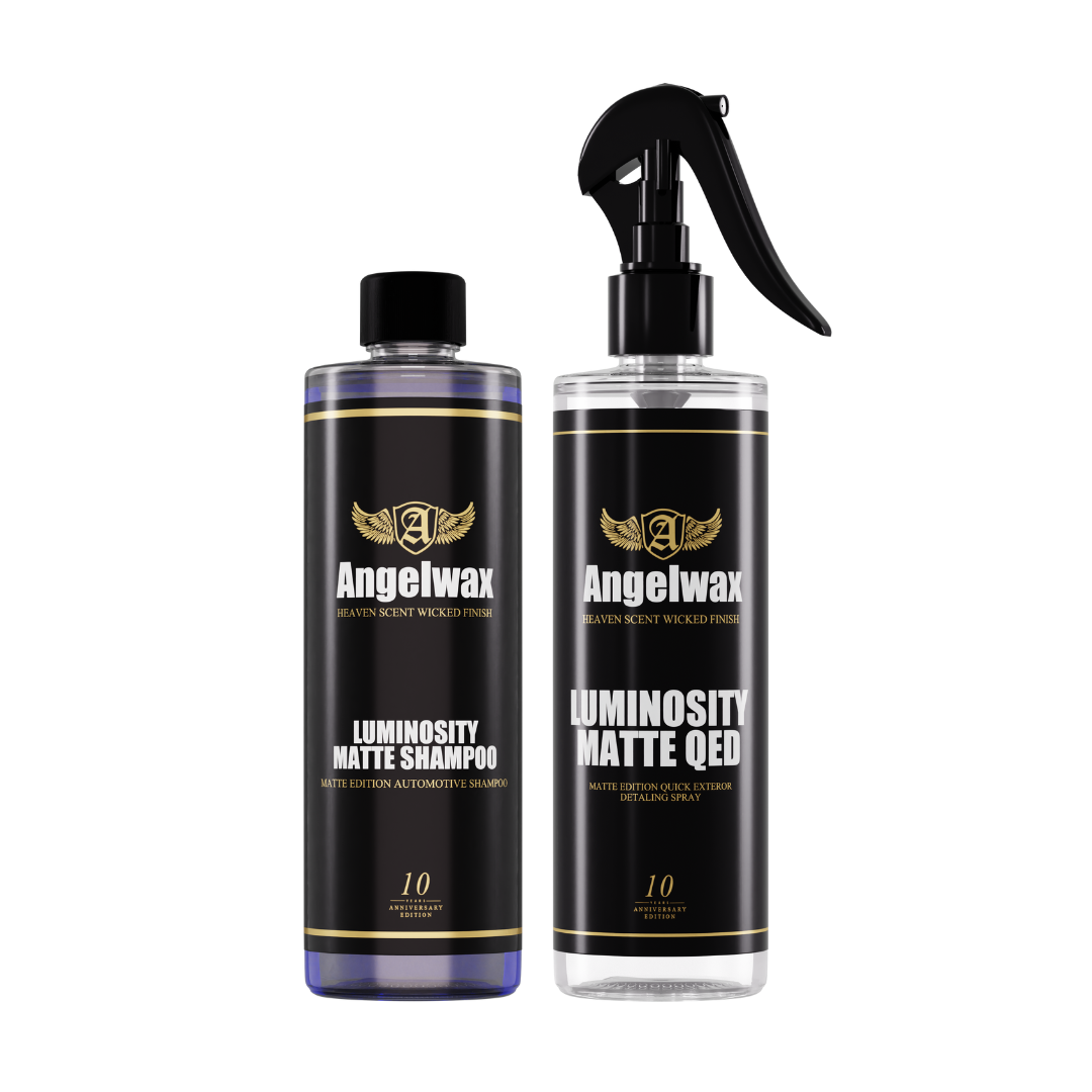 Angelwax Matte Luminosity Shampoo and Spray QED Kit