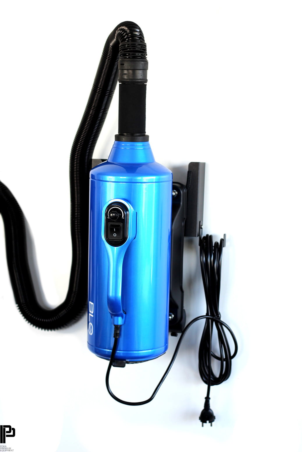 Poka Premium Small hanger for a blower with a cable hook