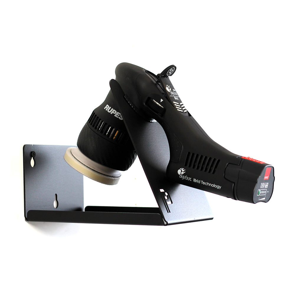 Poka Premium Hanger for One Polishing Machine with a shelf for Batteries