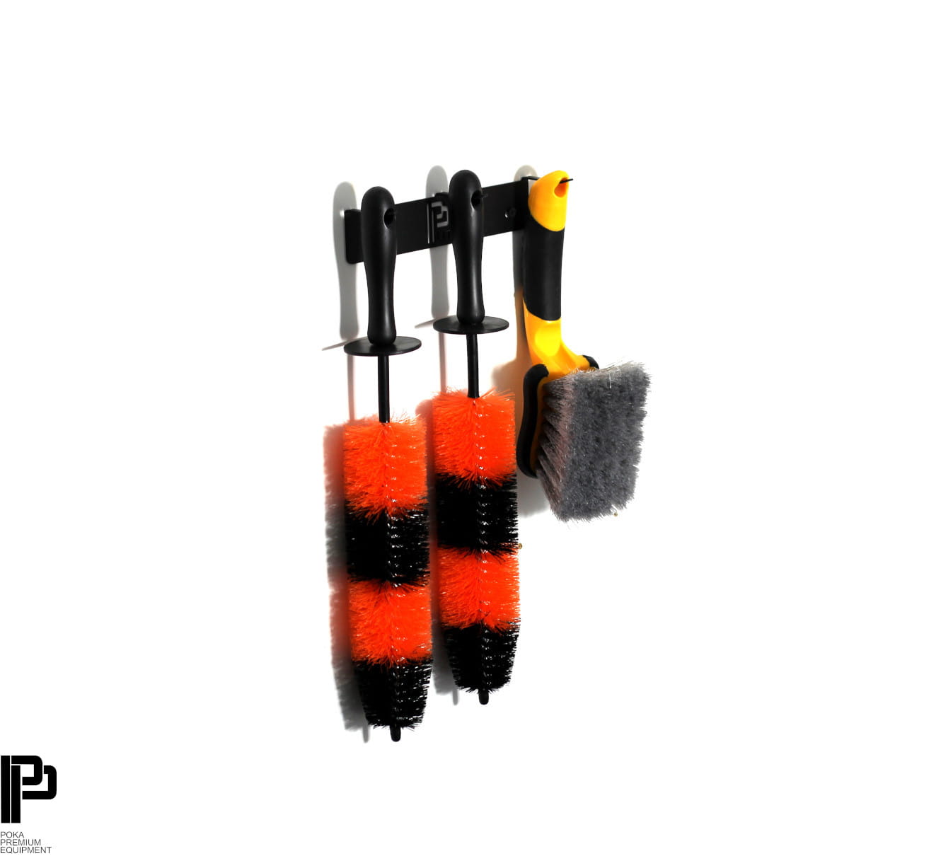 Poka Premium LITE Bursh Holder - 3 Handles