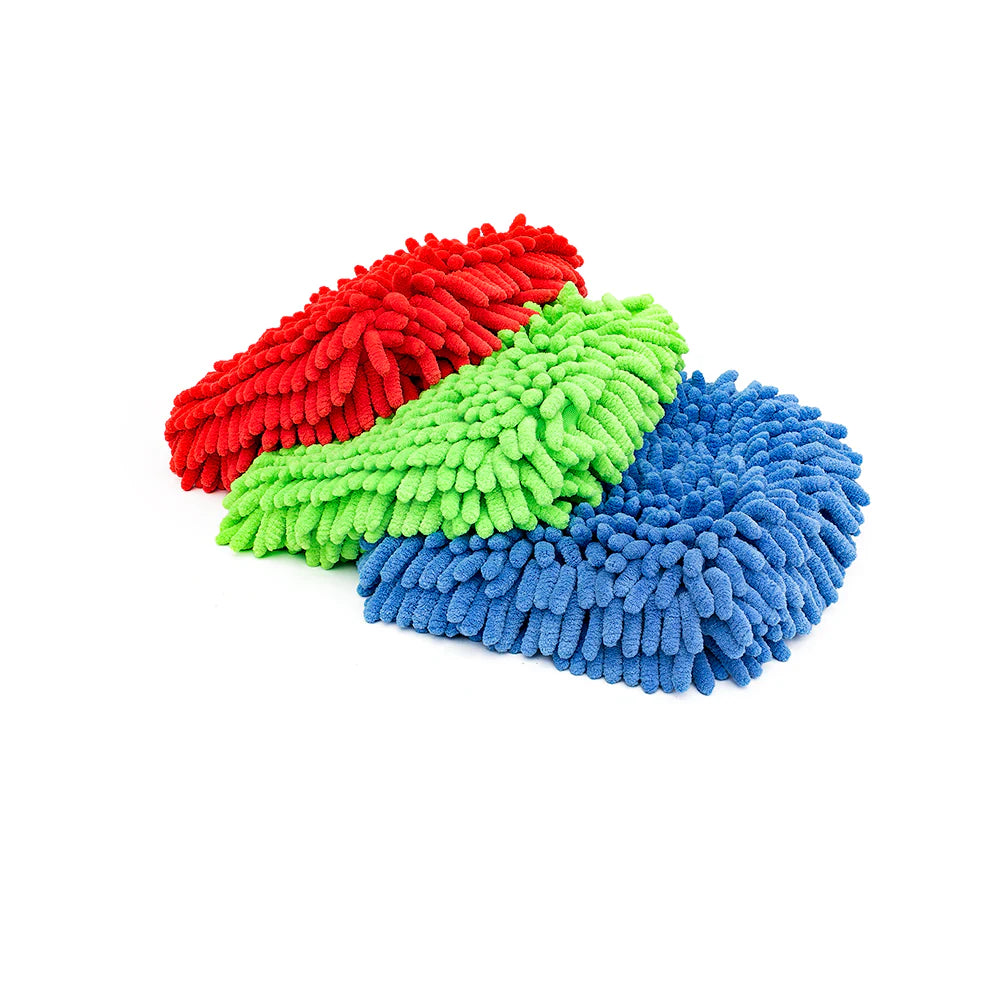 The Rag Company Knobby Microfiber Chenille Wash Mitt