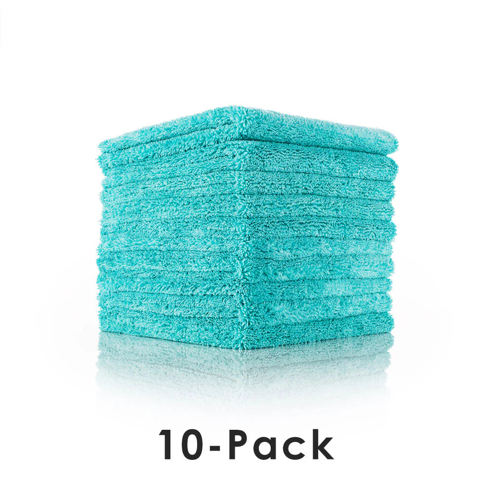 The Rag Company Creature Edgeless 16 x 16 70/30 All Purpose Microfiber Towel - TEAL