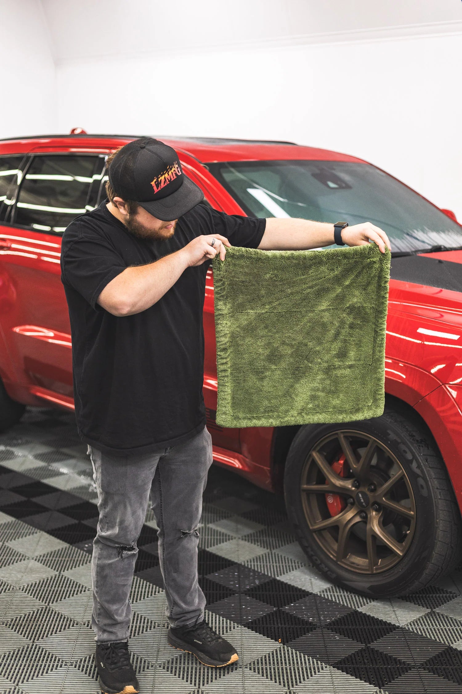 The Rag Company Liquid8r M22 Drying Towel – Ultra-Absorbent, Compact, and Built to Perform