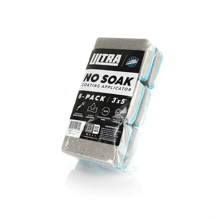 The Rag Company Ultra No Soak Coating Applicator (6 Pack)