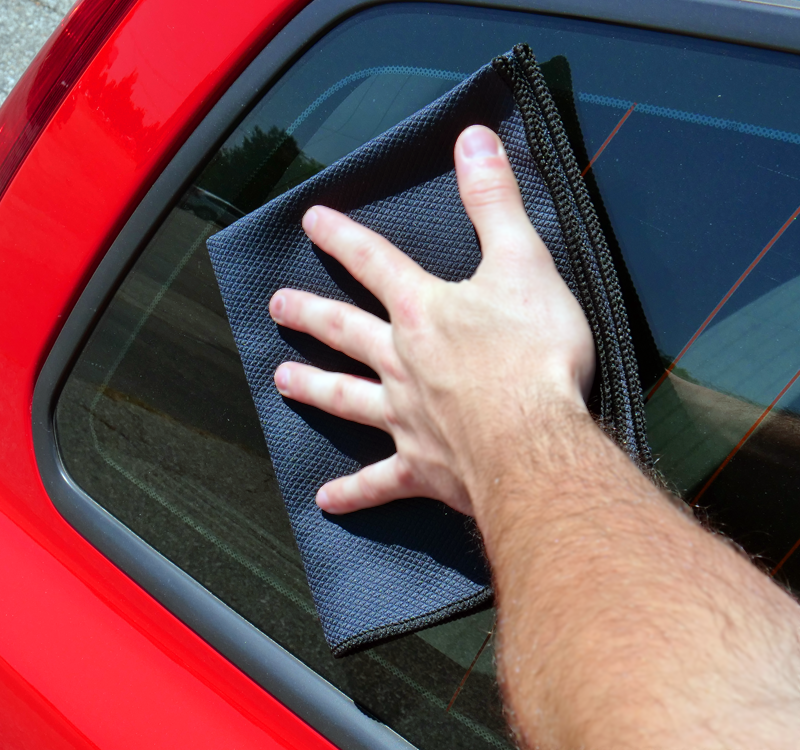 The Rag Company The Diamond Weave Glass & Window Towel 16 x 16