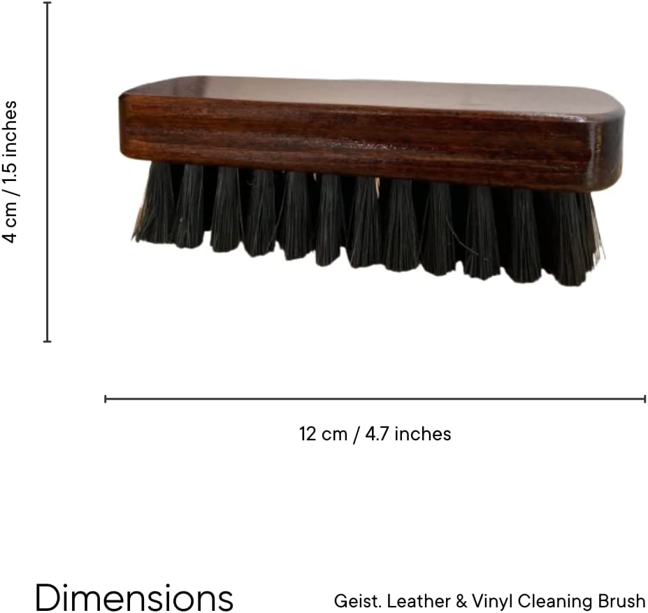 Geist. Leather & Upholstery Cleaning Brush
