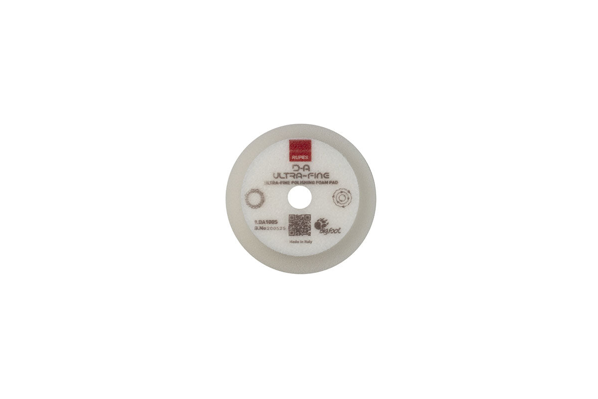 Rupes D-A Ultra Fine High Performance Polishing Foam Pad White 100mm (3")