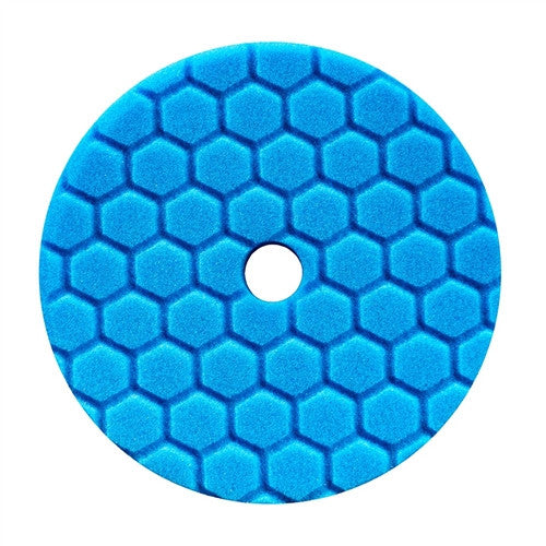 Chemical Guys 5.5&quot; Hex-Logic Quantum Soft Polishing Pad, Blue